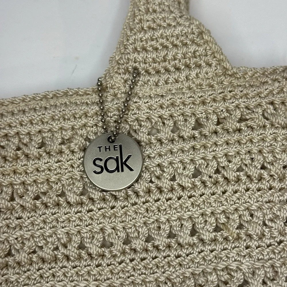 The SAK Original‎ Crochet Knitted Shoulder Bag Purse Handbag